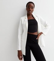 New Look Tall Cream Relaxed Fit Blazer